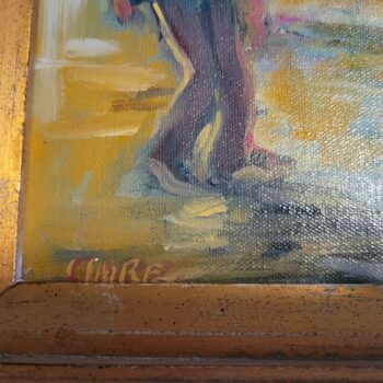 An Original Painting By Claire Ruby 1925 2005