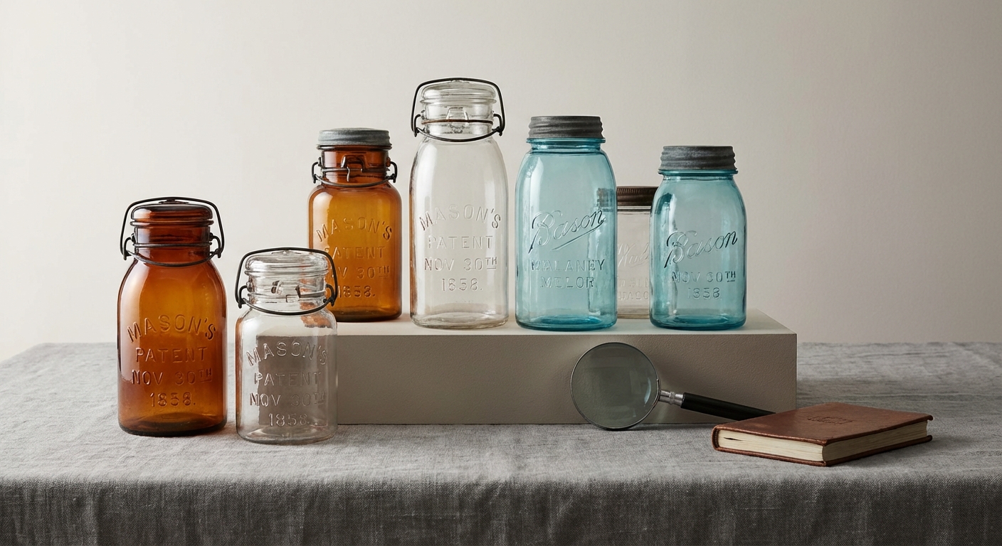 Unlock The Secrets Of History The Ultimate Guide To Antique Mason Jar Identification