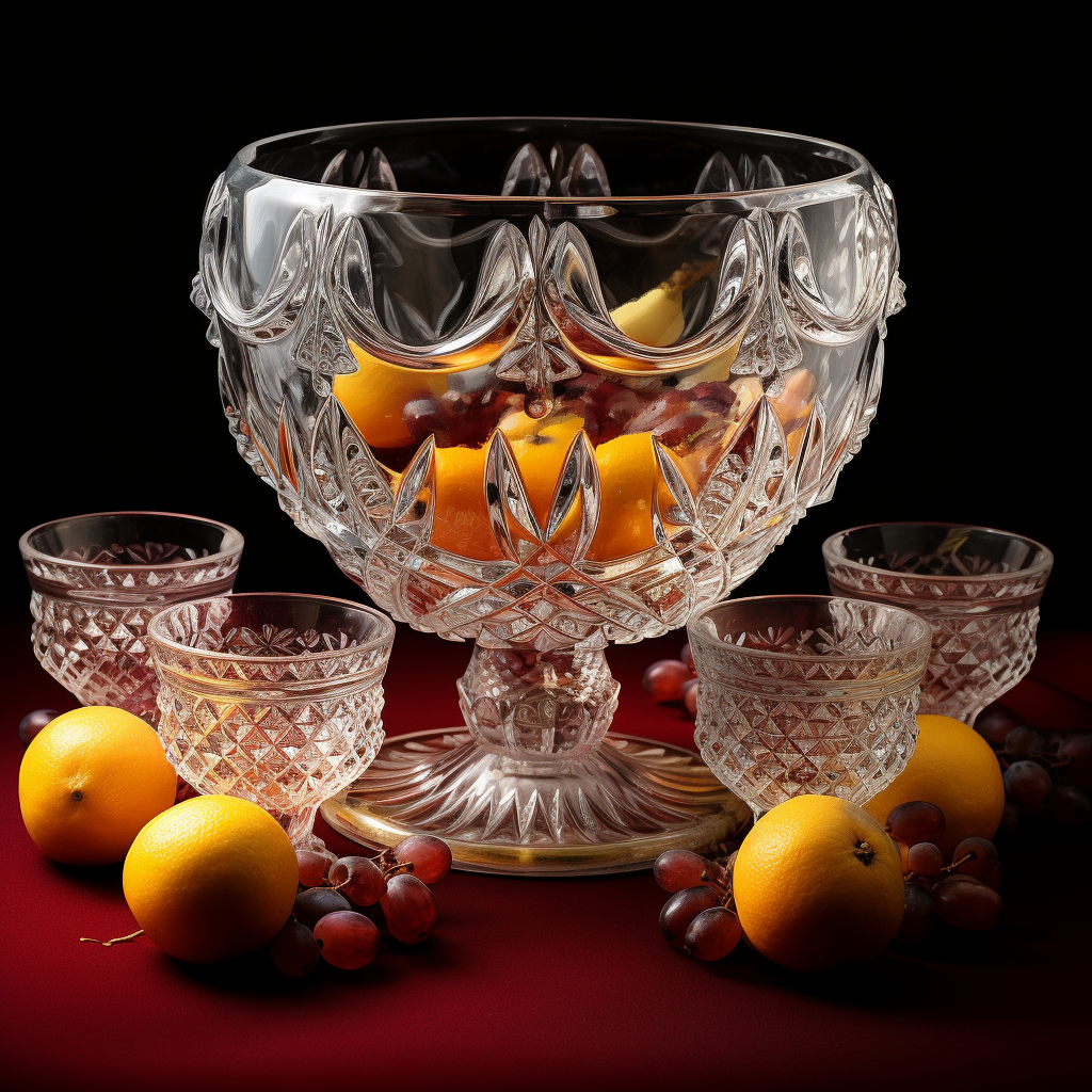 Beyond Aesthetic Appeal The Intricate Value And Collectability Of Antique Punch Bowl Sets
