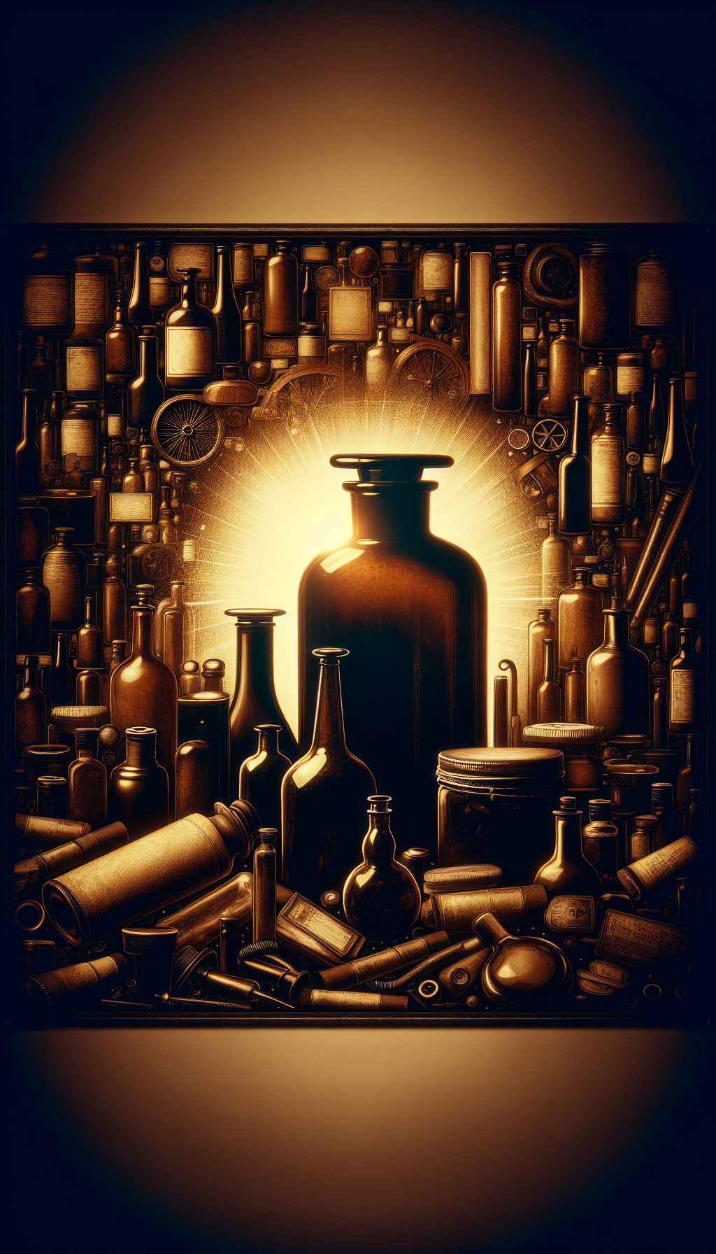 Discovering History A Collectors Guide To Identifying Vintage Brown Glass Medicine Bottles