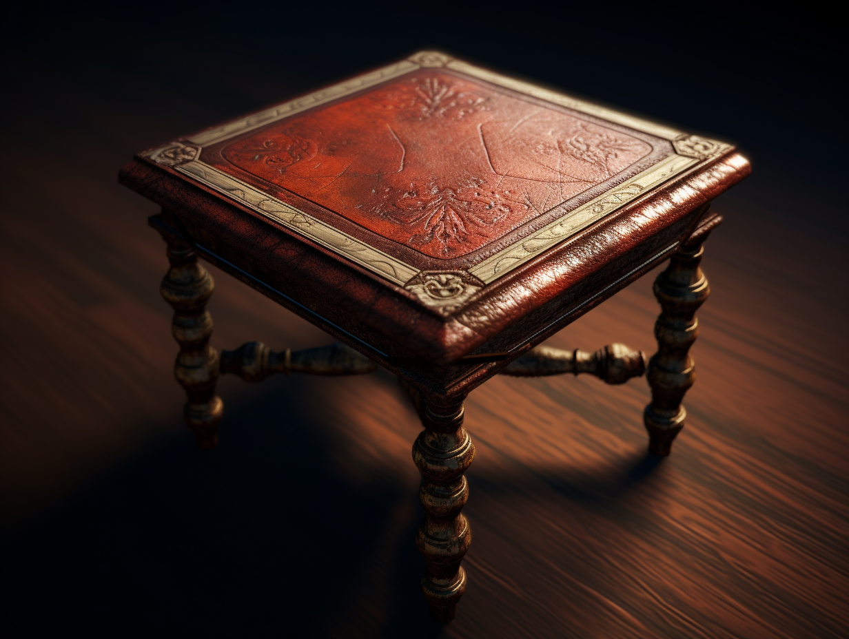 Factors That Unveil Antique Leather Top End Table Value