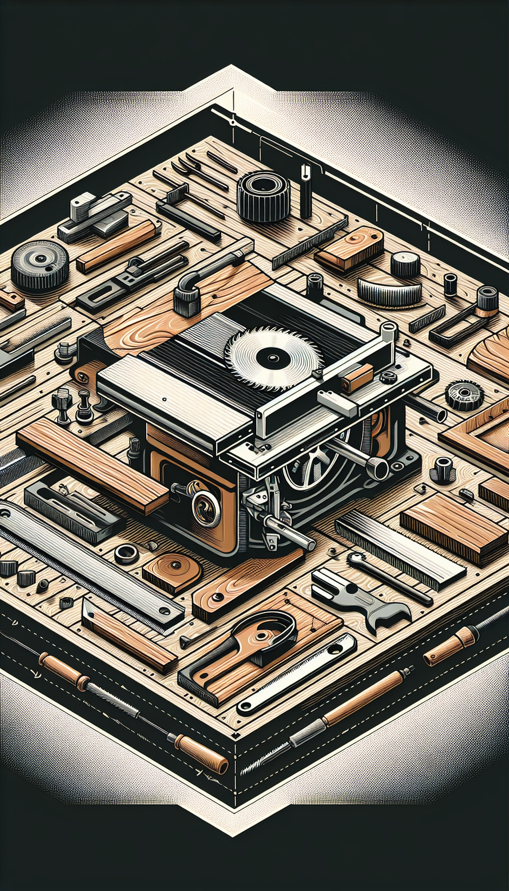 Master Your Table Saw A Comprehensive Guide To Identifying Crucial Parts With Ease