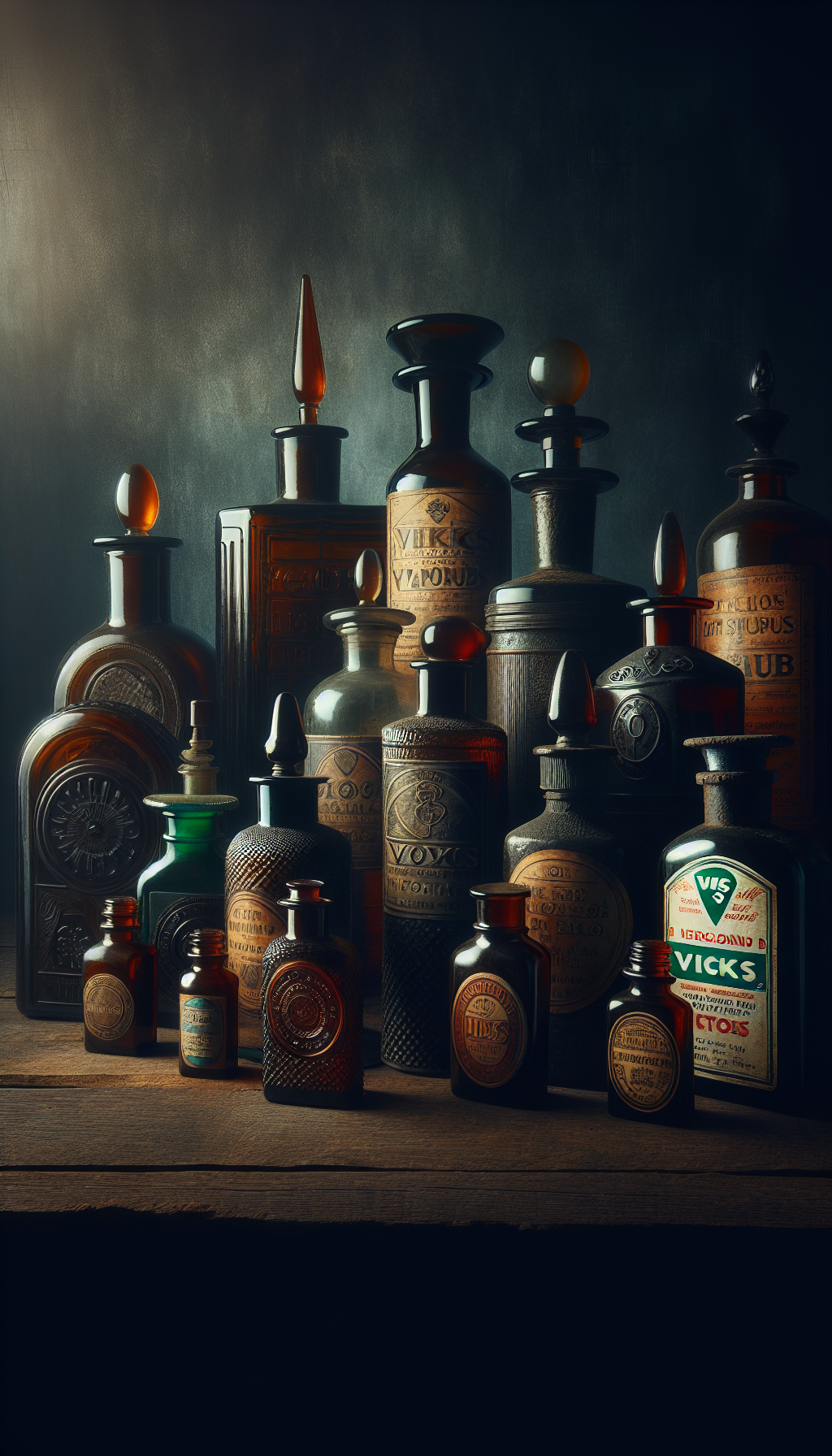 Uncover The Past A Collectors Guide To Identifying Vintage Vicks Vaporub Bottles