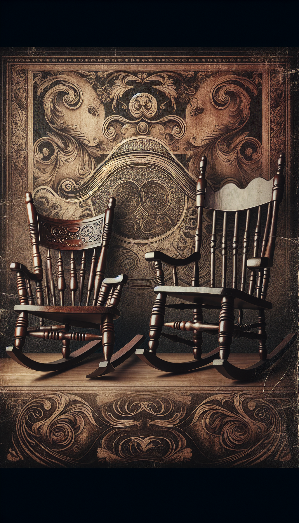Uncovering Charm A Guide To Identifying Vintage Rocking Chair Styles Preserving Antique Elegance