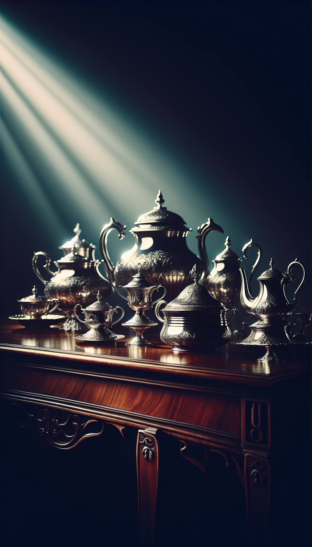 Uncovering The Worth How To Determine Your Antique Silver Tea Sets Value