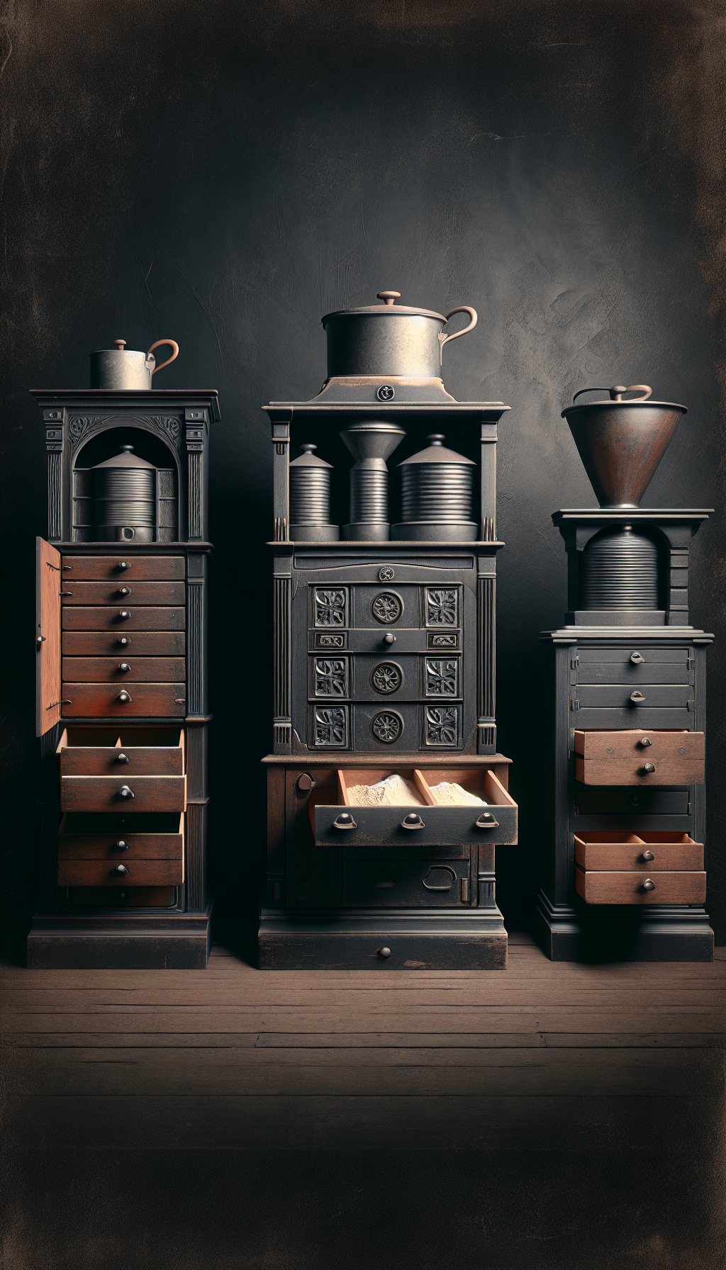 Unlocking The Charm And Value Of Antique Hoosier Cabinets With Built In Flour Sifters A Collectors Guide