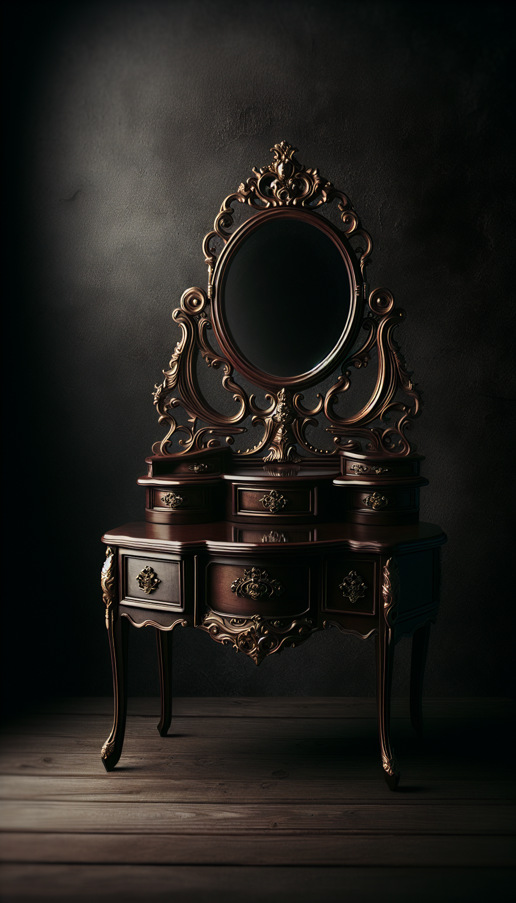 Unlocking The Hidden Charm Discover The Value Of Your Antique Vanity With A Tri Fold Mirror