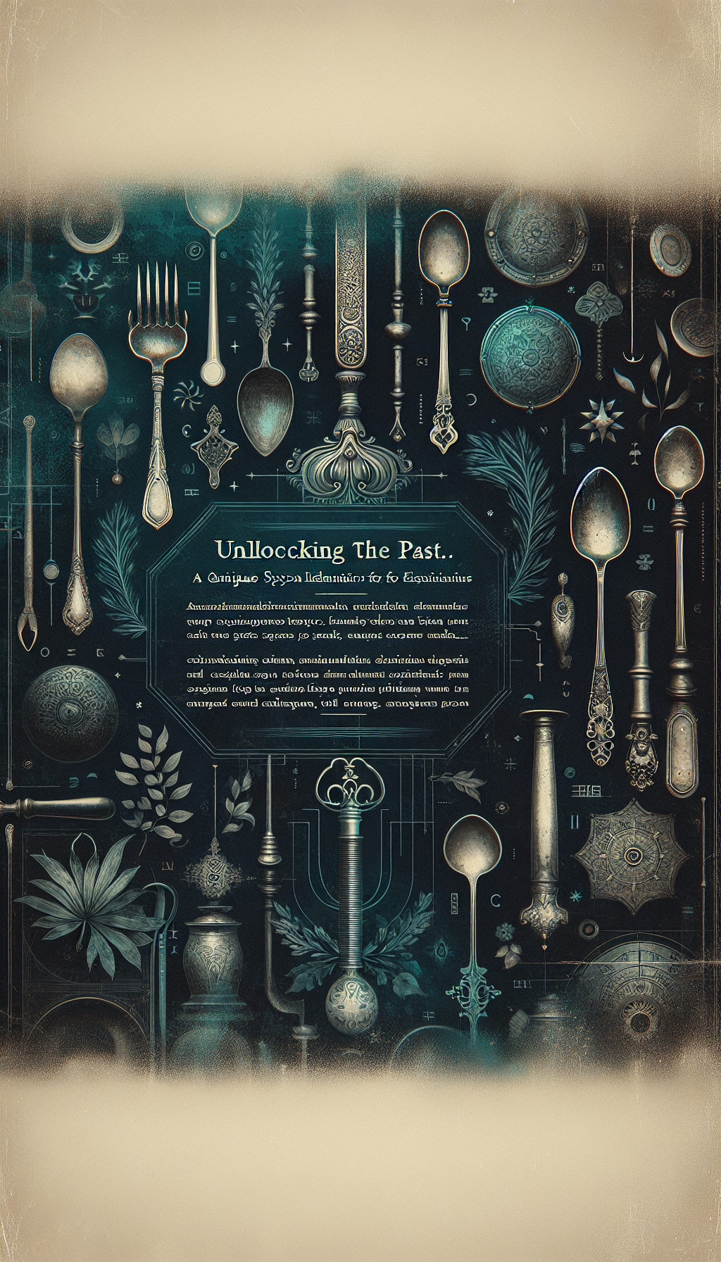 Unlocking The Past A Guide To Antique Spoon Identification For Collectors And Enthusiasts