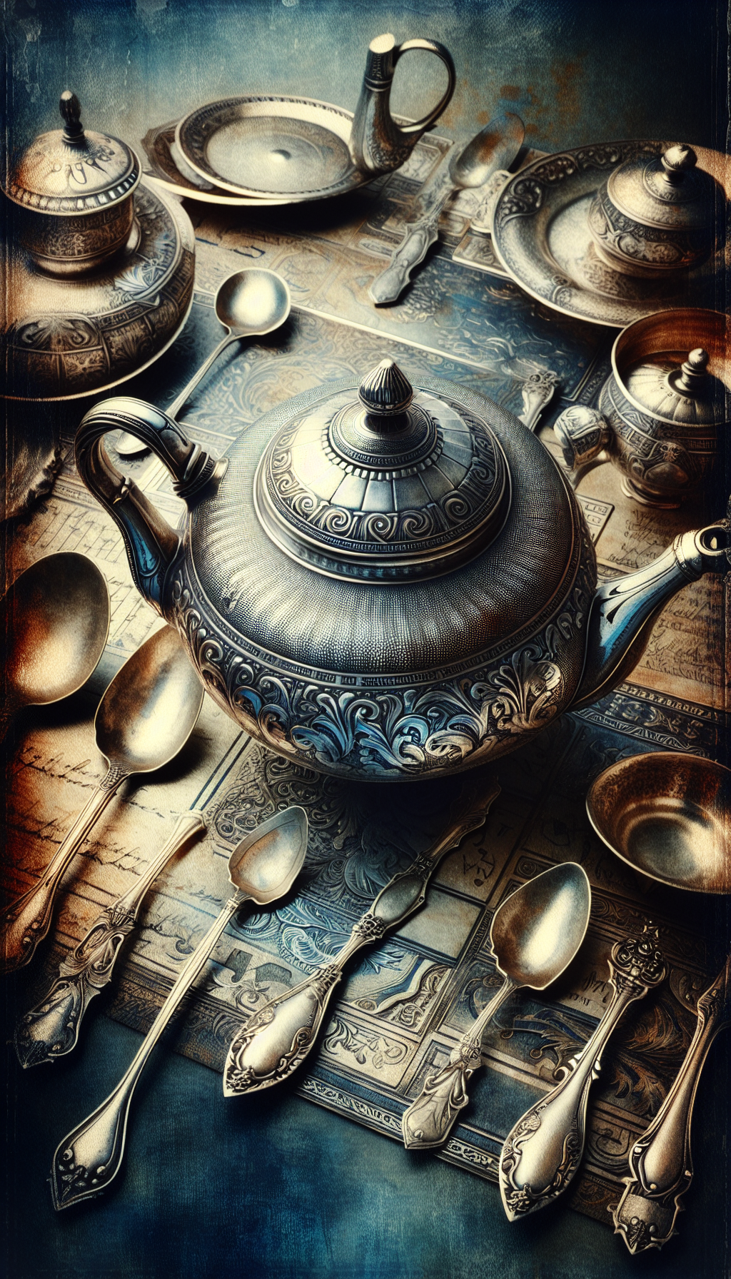 Unlocking The Secrets Of Antique Silver Teapots A Guide To Identification And Markings