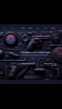 Unlocking The Secrets Of Antique Toy Guns A Collectors Guide To Determining Value And Rarity