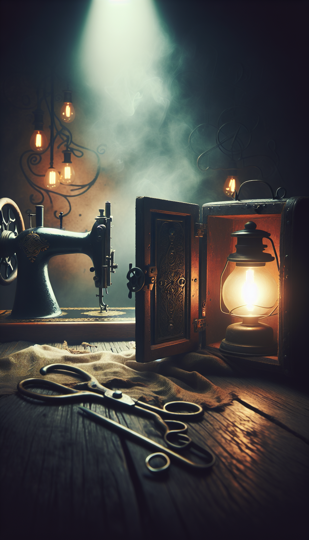 Unlocking The Treasure Discovering The Hidden Value Of Antique Sewing Machines In Cabinets
