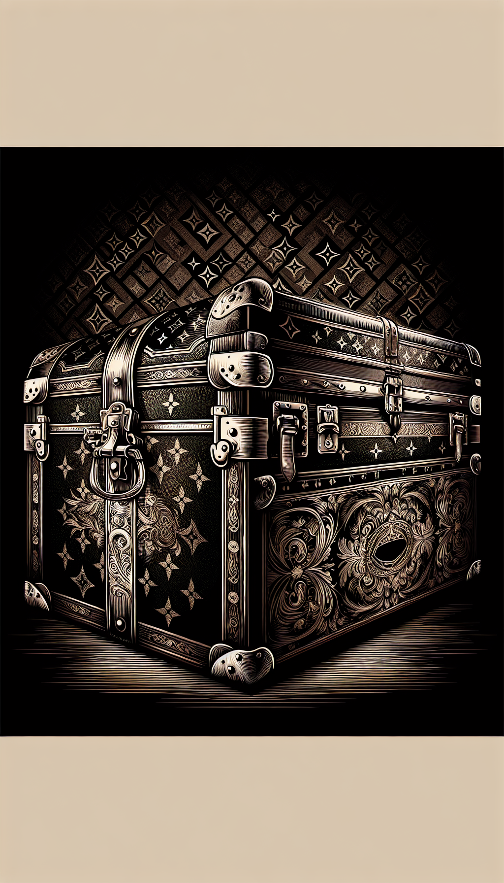 Unlocking The Worth Discover The Vintage Charm And Value Of Antique Louis Vuitton Trunks
