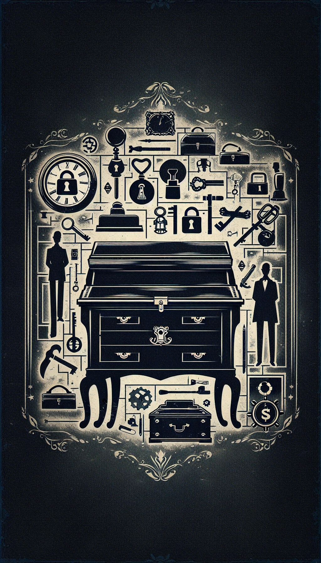 Unlocking The Worth Discovering The Value Of Antique Drop Front Secretary Desks