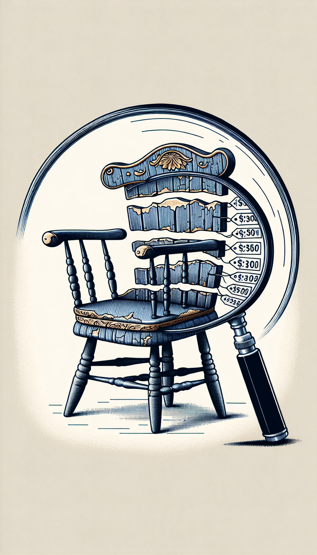 Unlocking The Worth Of Timeless Elegance How To Determine Your Antique Wooden High Chairs Value