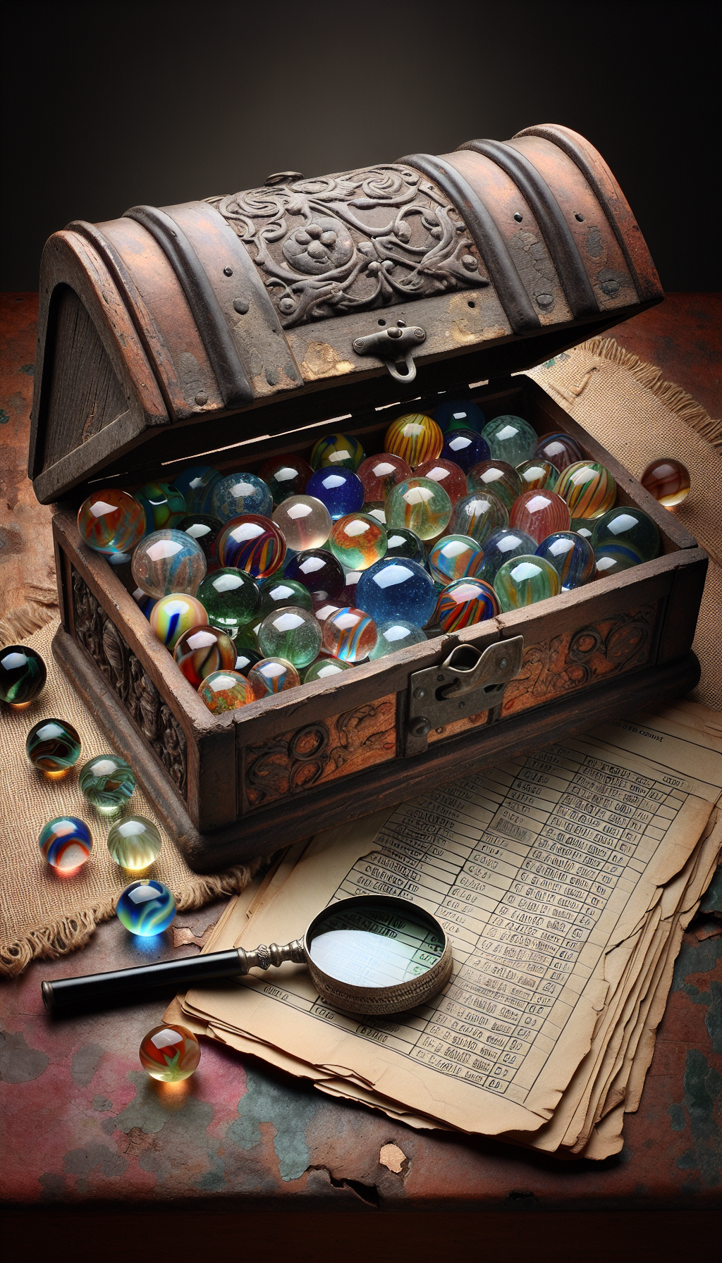 Unlocking The Worth Of Vintage Glass Marbles A Collectors Guide To Valuing Antique Gems