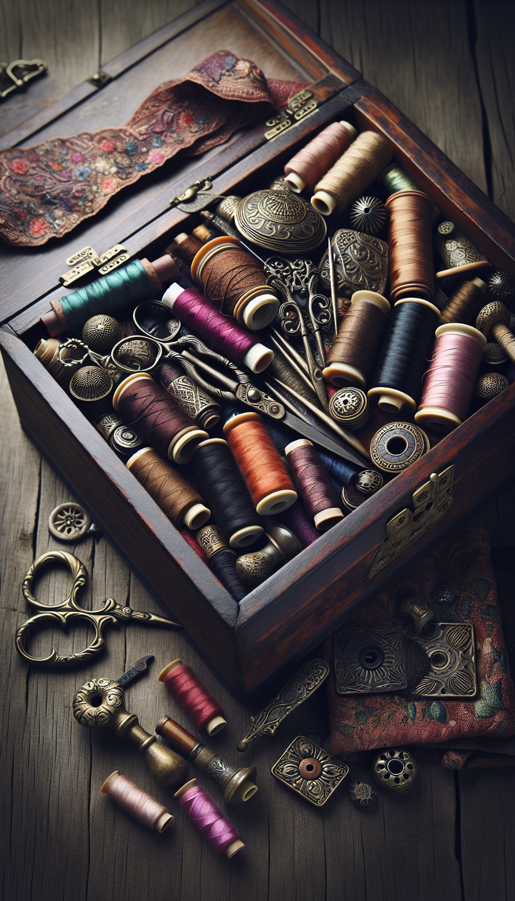 Unraveling The Worth A Collectors Guide To Determining Antique Sewing Box Value
